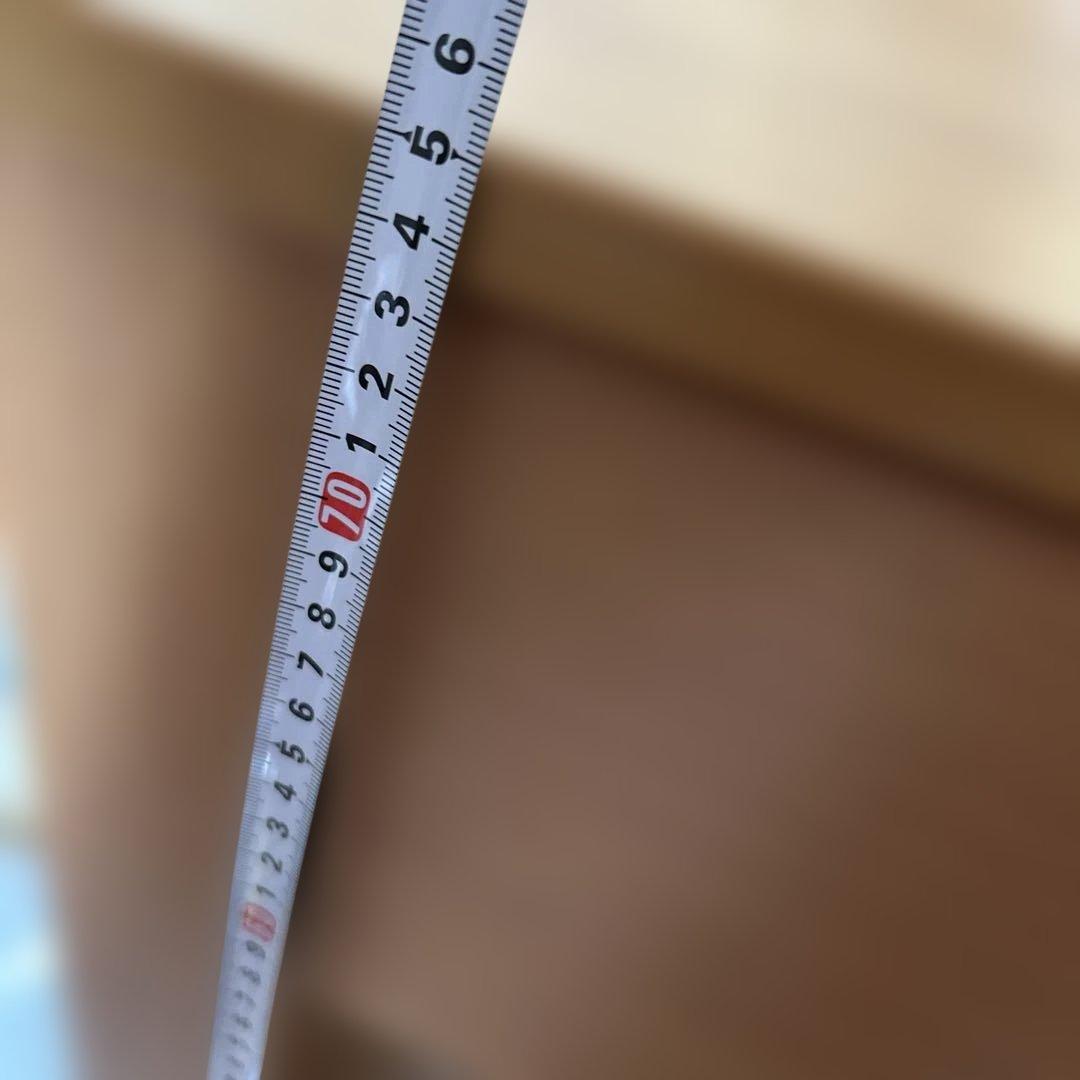 ライトブラウン デスク 引き出し付き