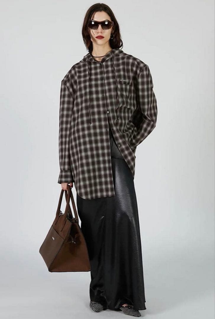 お値下げ！PRANK PROJECT Hoodie Check Shirt