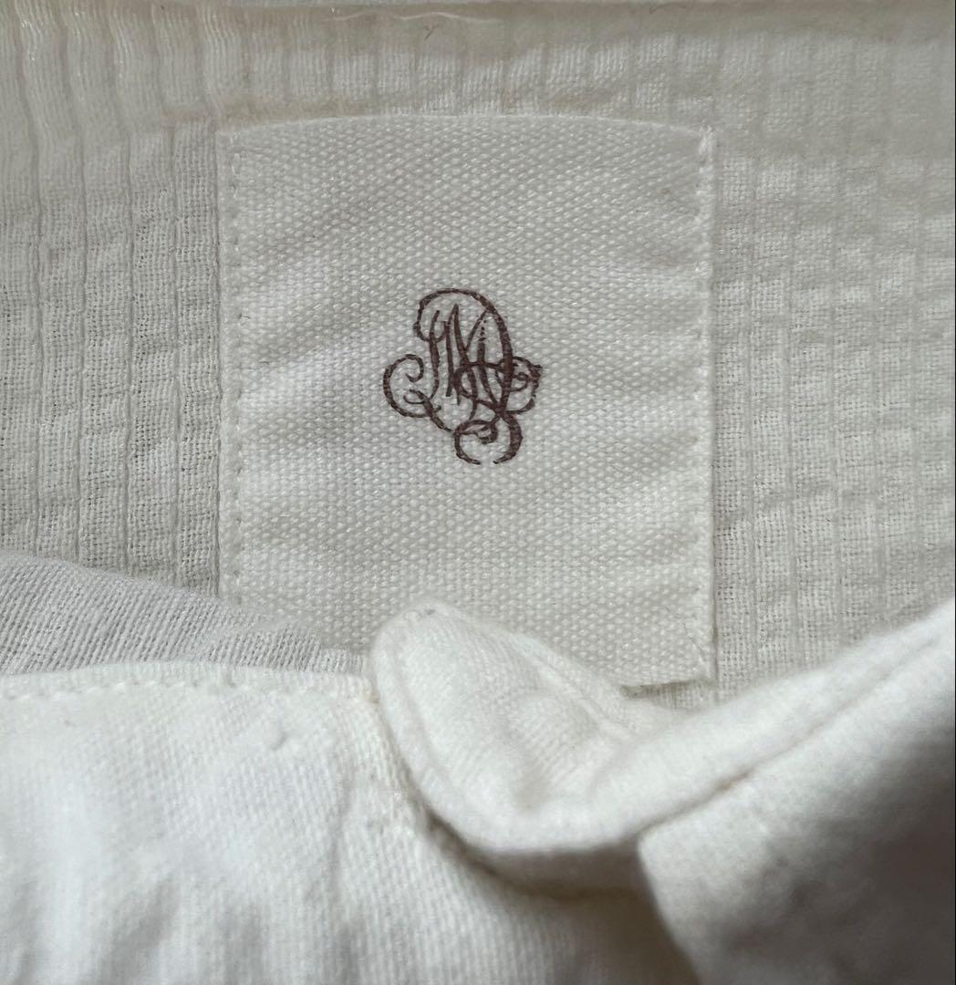 新品maison de soil ミニピンタック シャツ ブラウス ホワイト