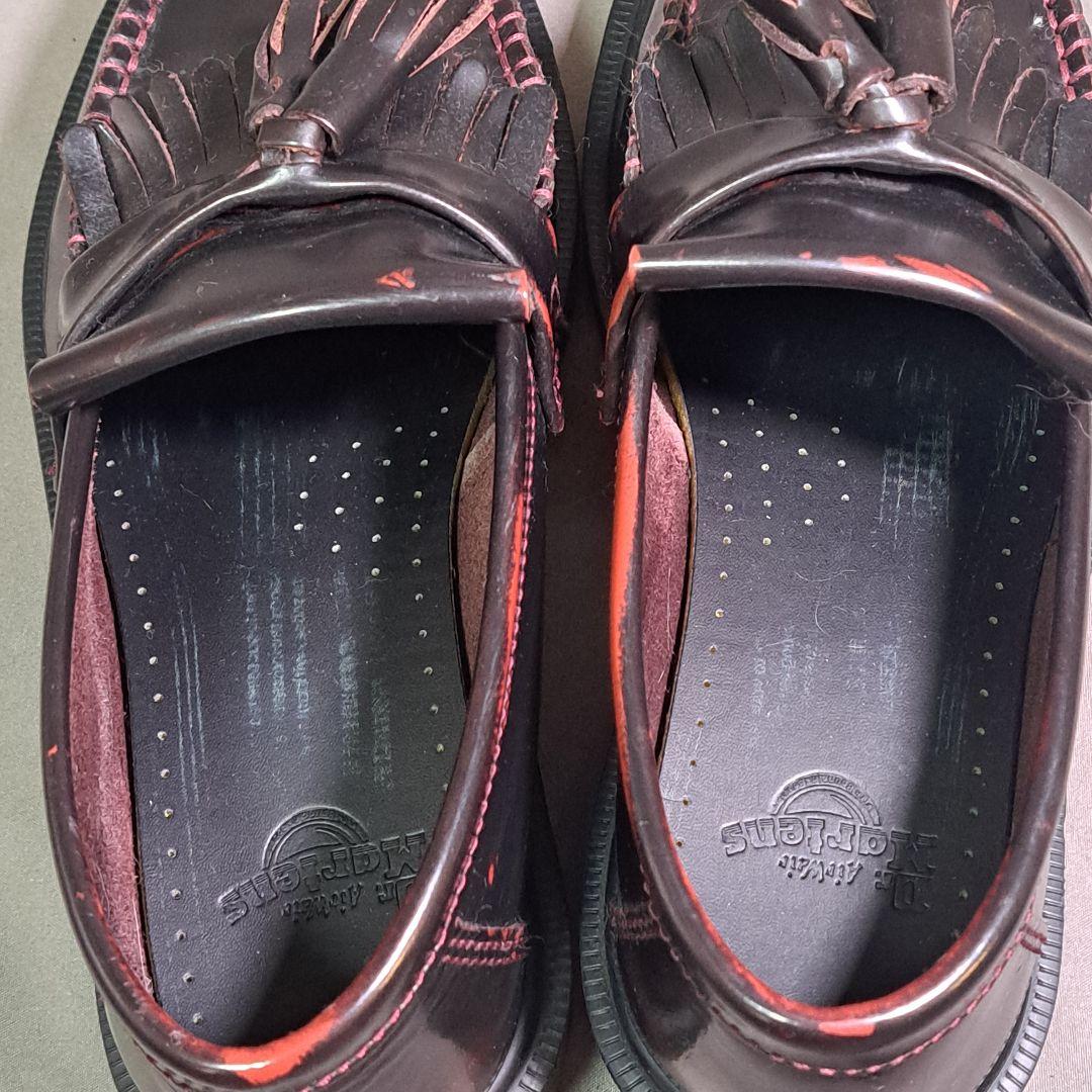 ドクターマーチン　ADRIAN　タッセルローファー 　チェリーレッド