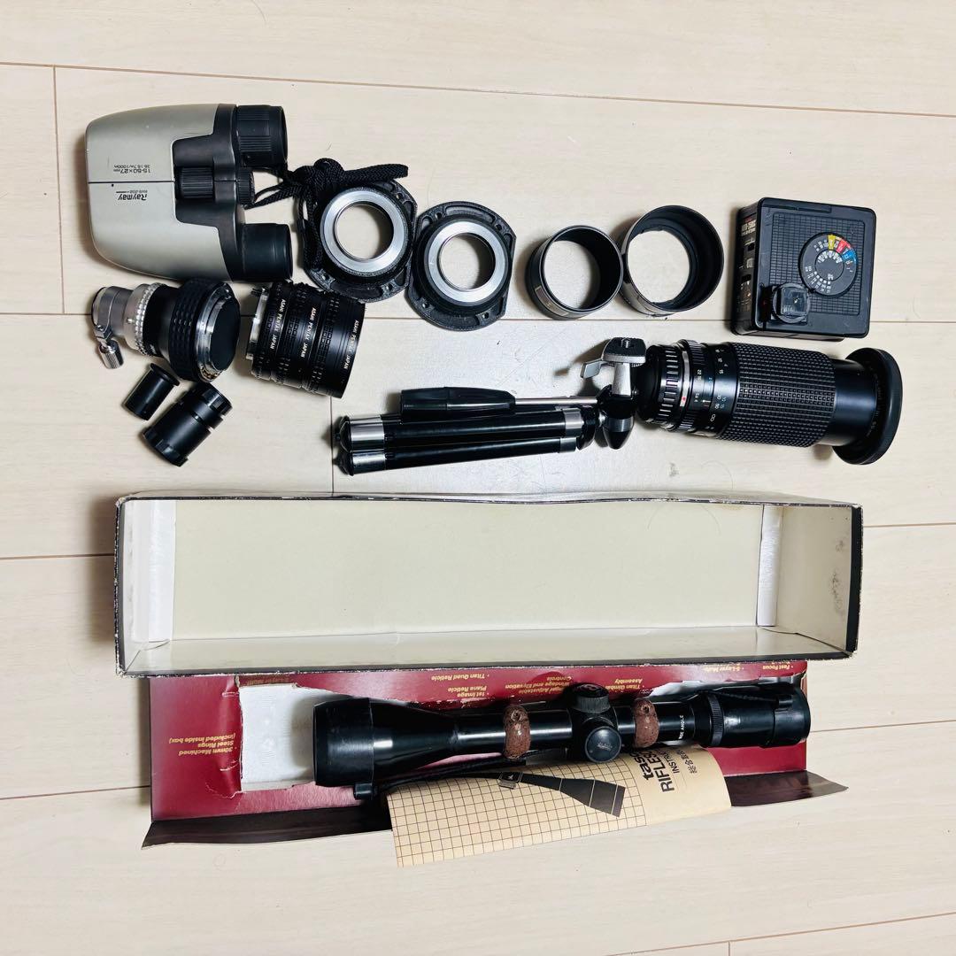 フィルムカメラとビデオカメラセット