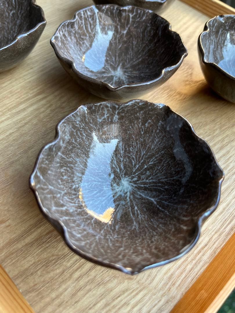 豊瑞軒 現川焼・臥牛窯　珍味入　小鉢　５点