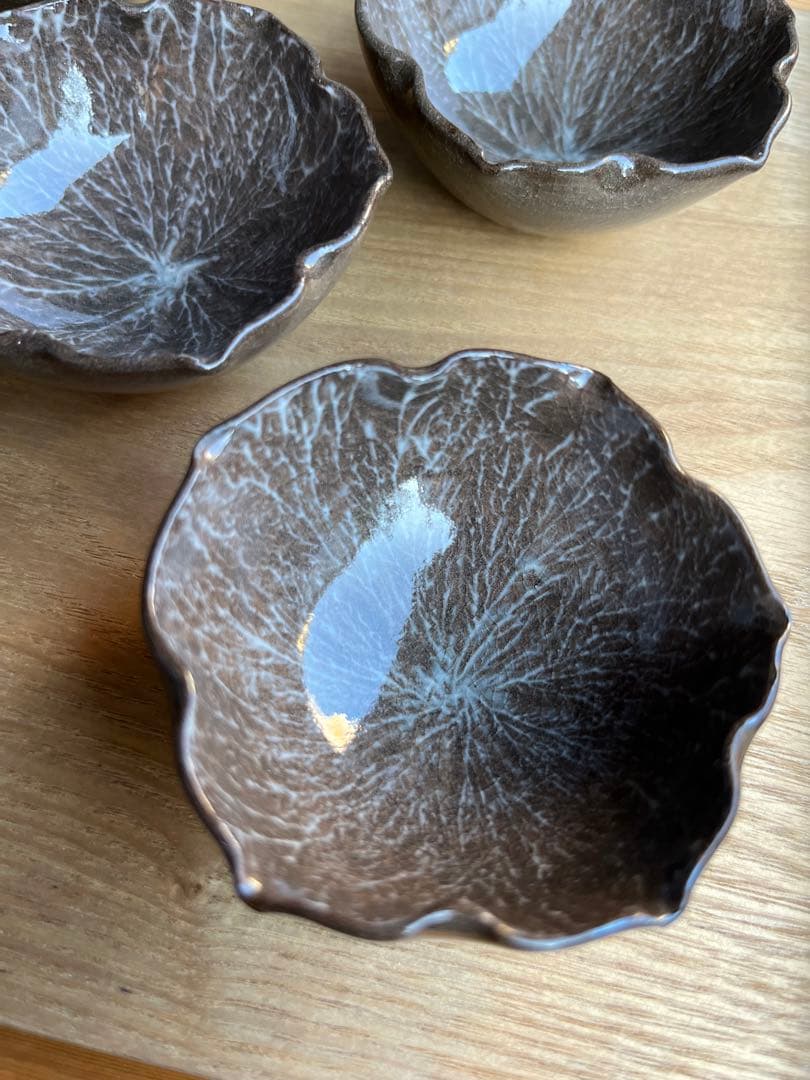 豊瑞軒 現川焼・臥牛窯　珍味入　小鉢　５点