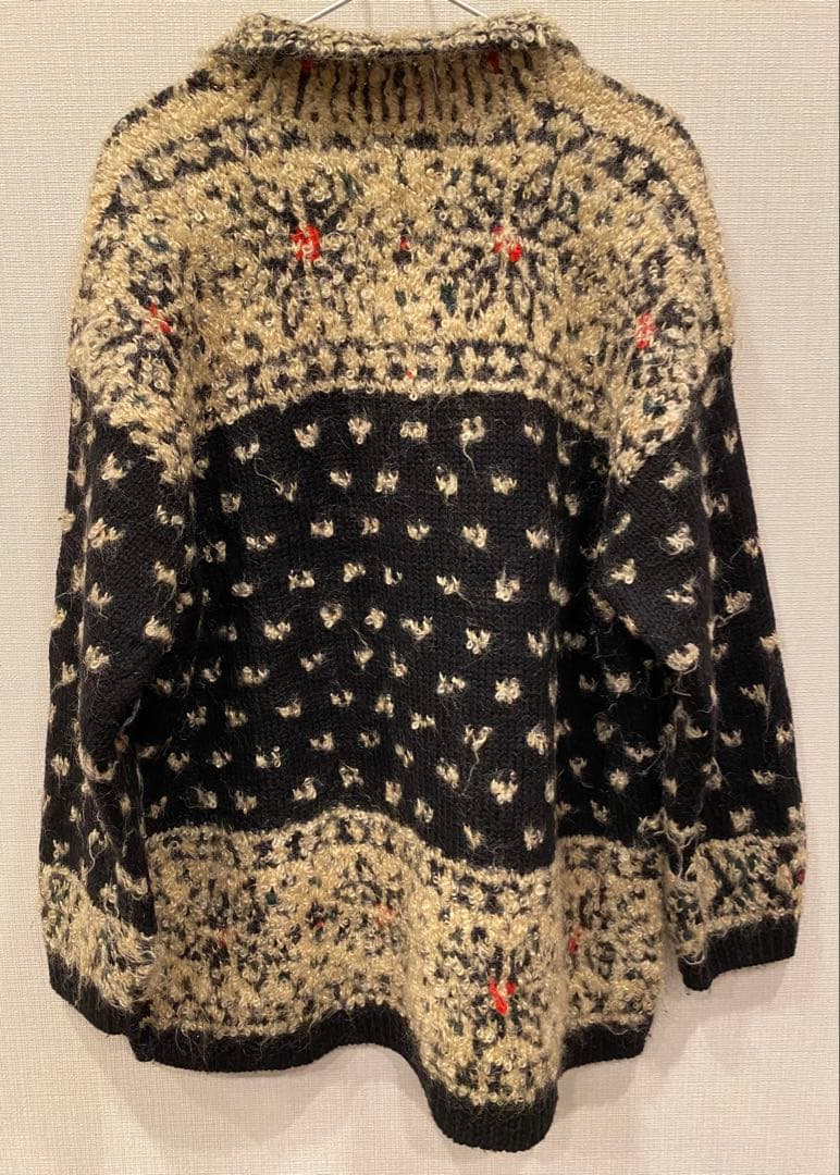 80’s〜90’s モヘア ハーフジップニット