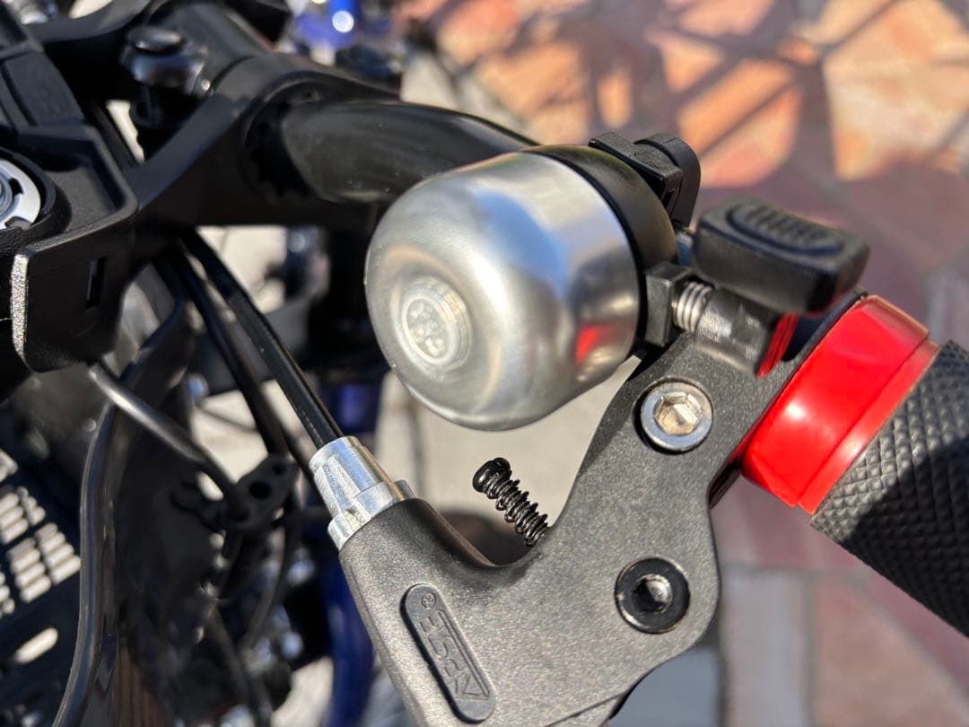 BRIDGESTONE24インチ　キッズサイクル青　直接受け渡し