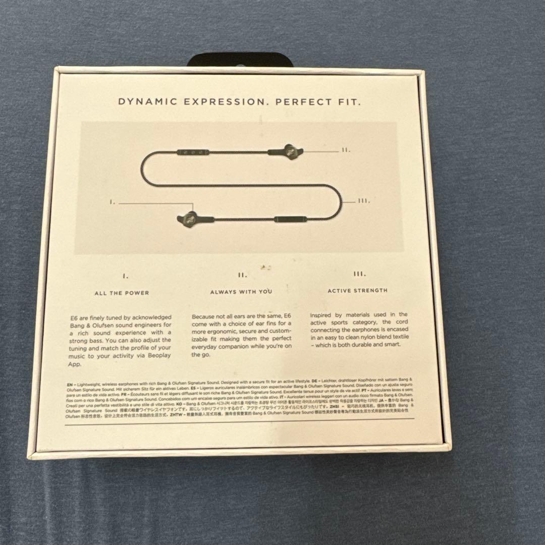【美品】BANG & OLUFSEN E6 バング&オルフセンE6 ブラック