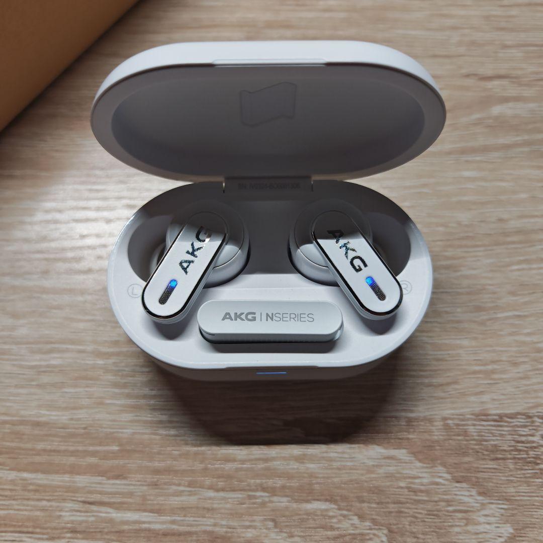 AKG N5 HYBRID ワイヤレスイヤホン ホワイト