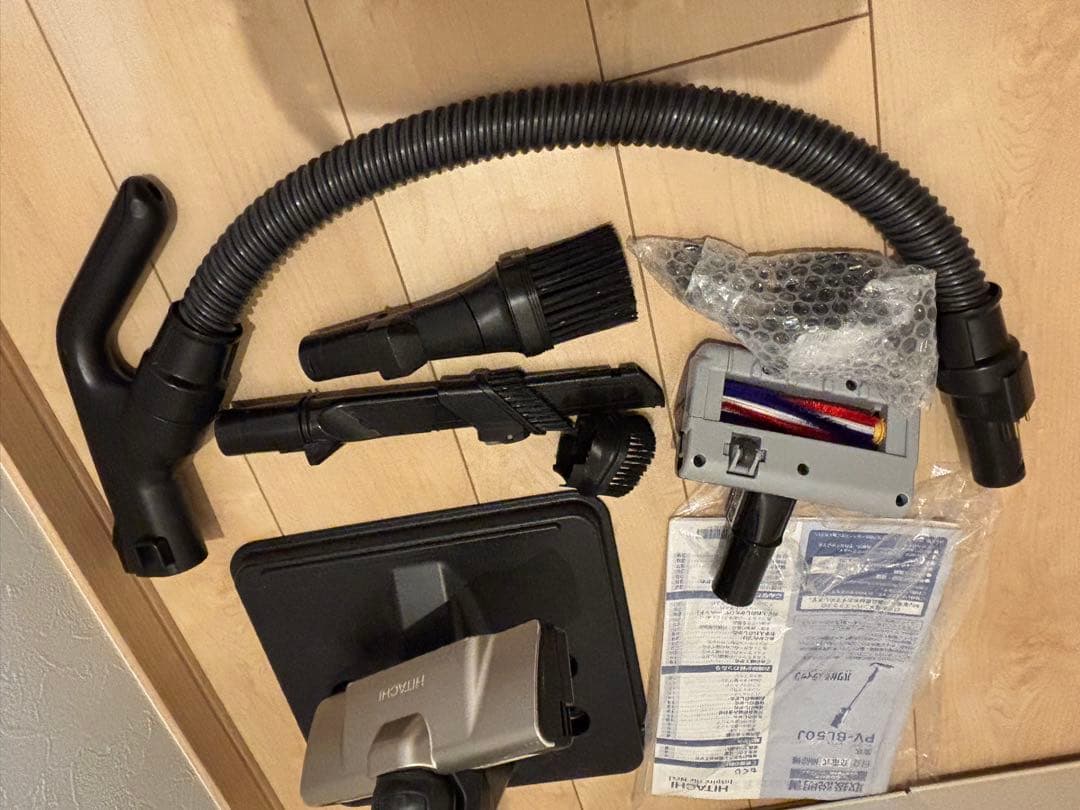 日立　掃除機　PV-BL50J 上位モデル　純正収納付充電台　BT優　豪華ツール