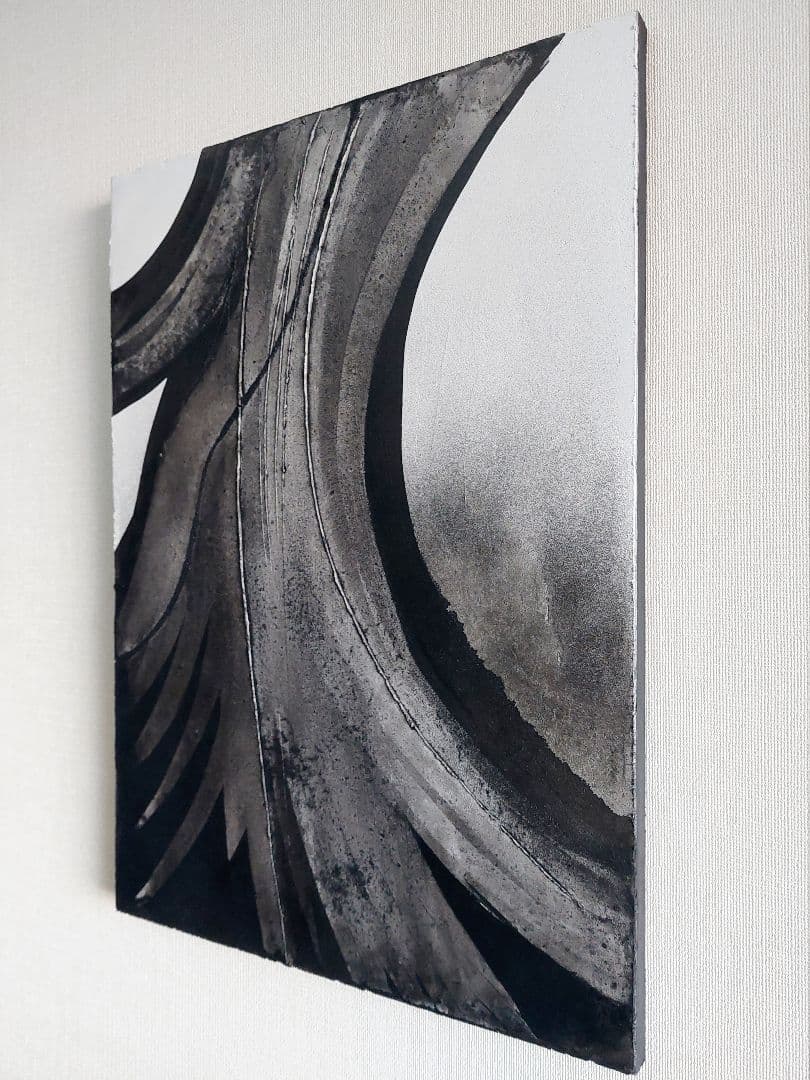 テクスチャーアート★≒60×42×3㎝　　抽象画　 現代アート　インテリア