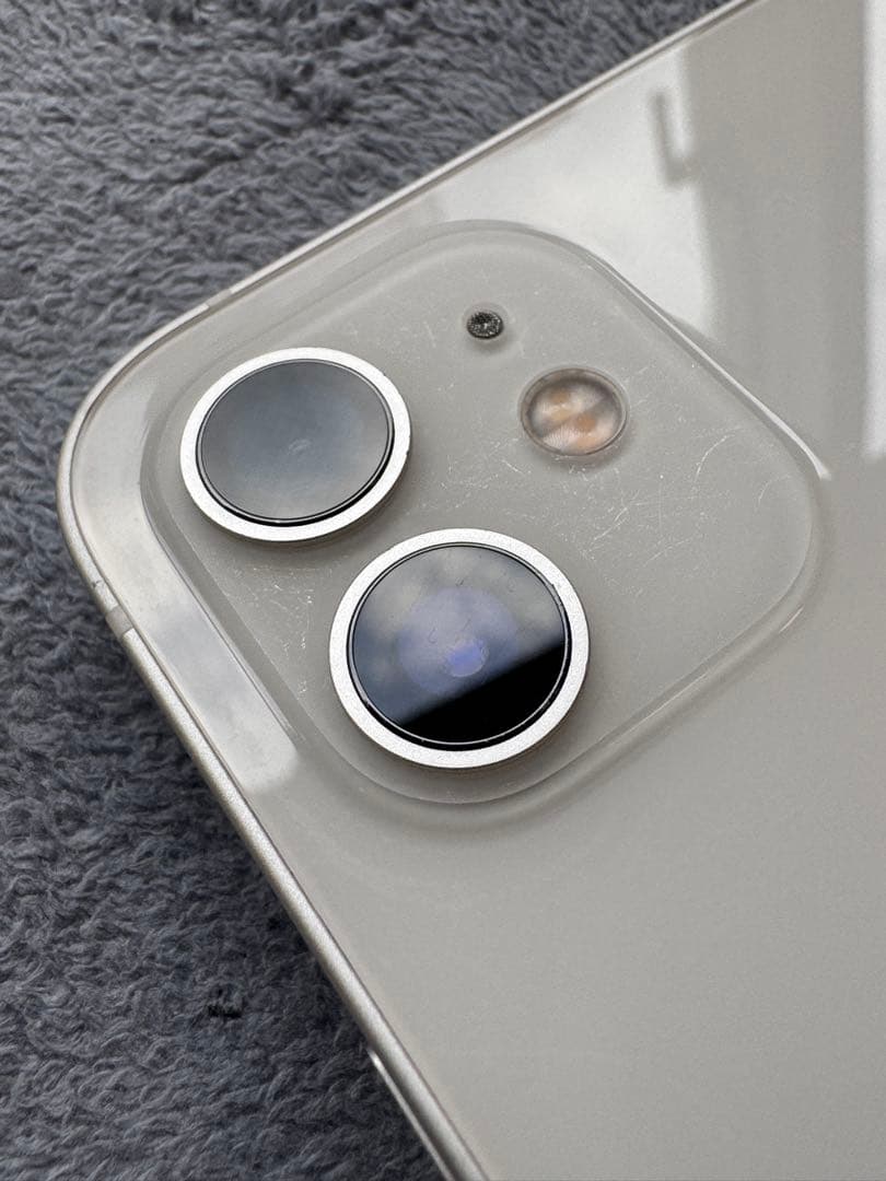 【美品】iPhone 12 ホワイト 256GB 純正同等バッテリー100%