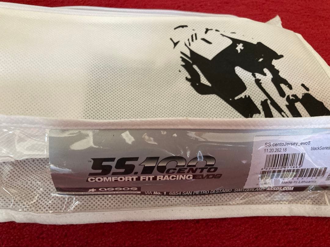 アソス assos SS.centojersey_EVO8 黒　Sサイズ