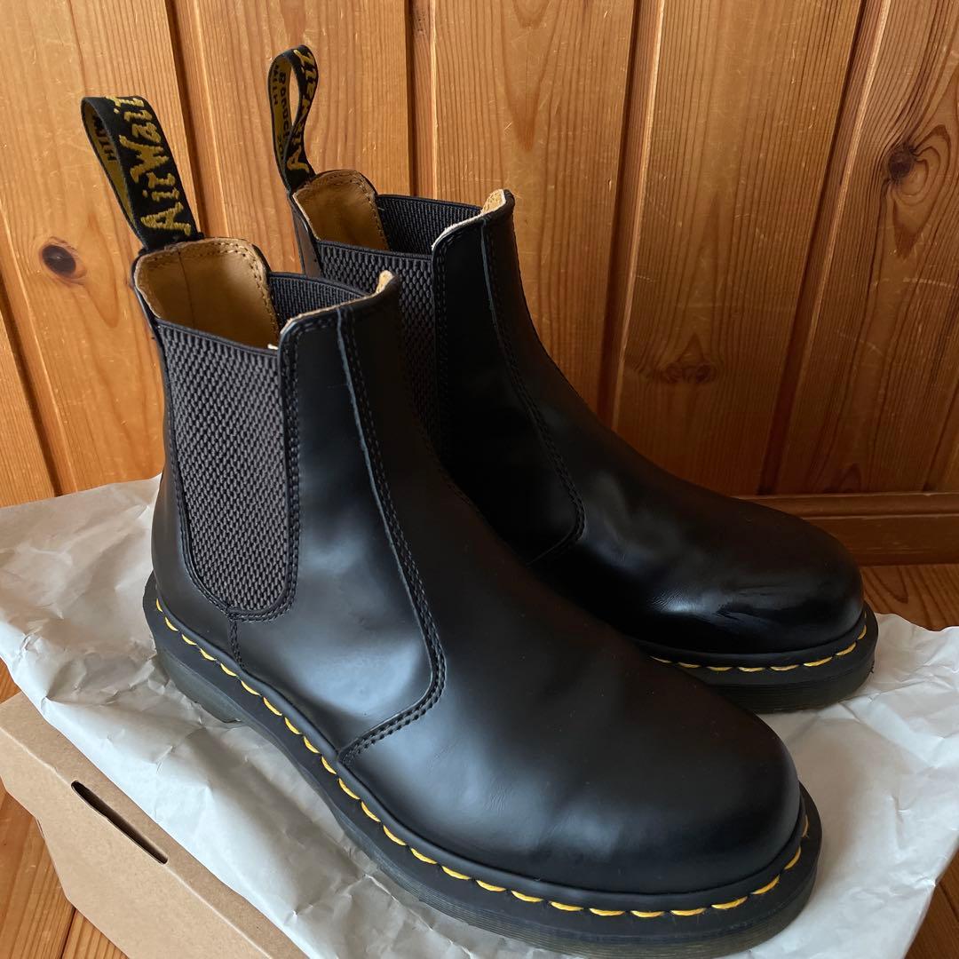 Dr. Martens ブラック サイドゴアブーツ　UK6