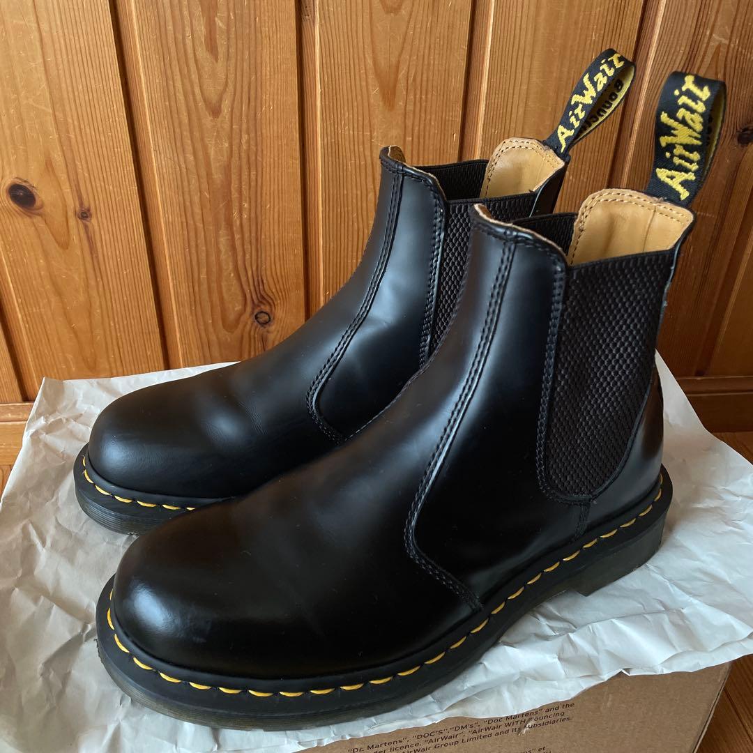 Dr. Martens ブラック サイドゴアブーツ　UK6