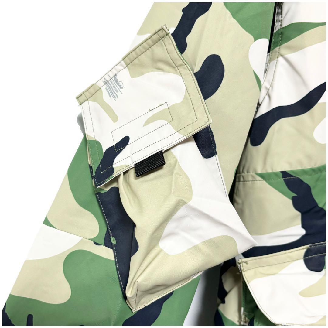 新品 ラッセルノ ゴルフ 2Way カスタム ロング ジャケット カモ XL 6