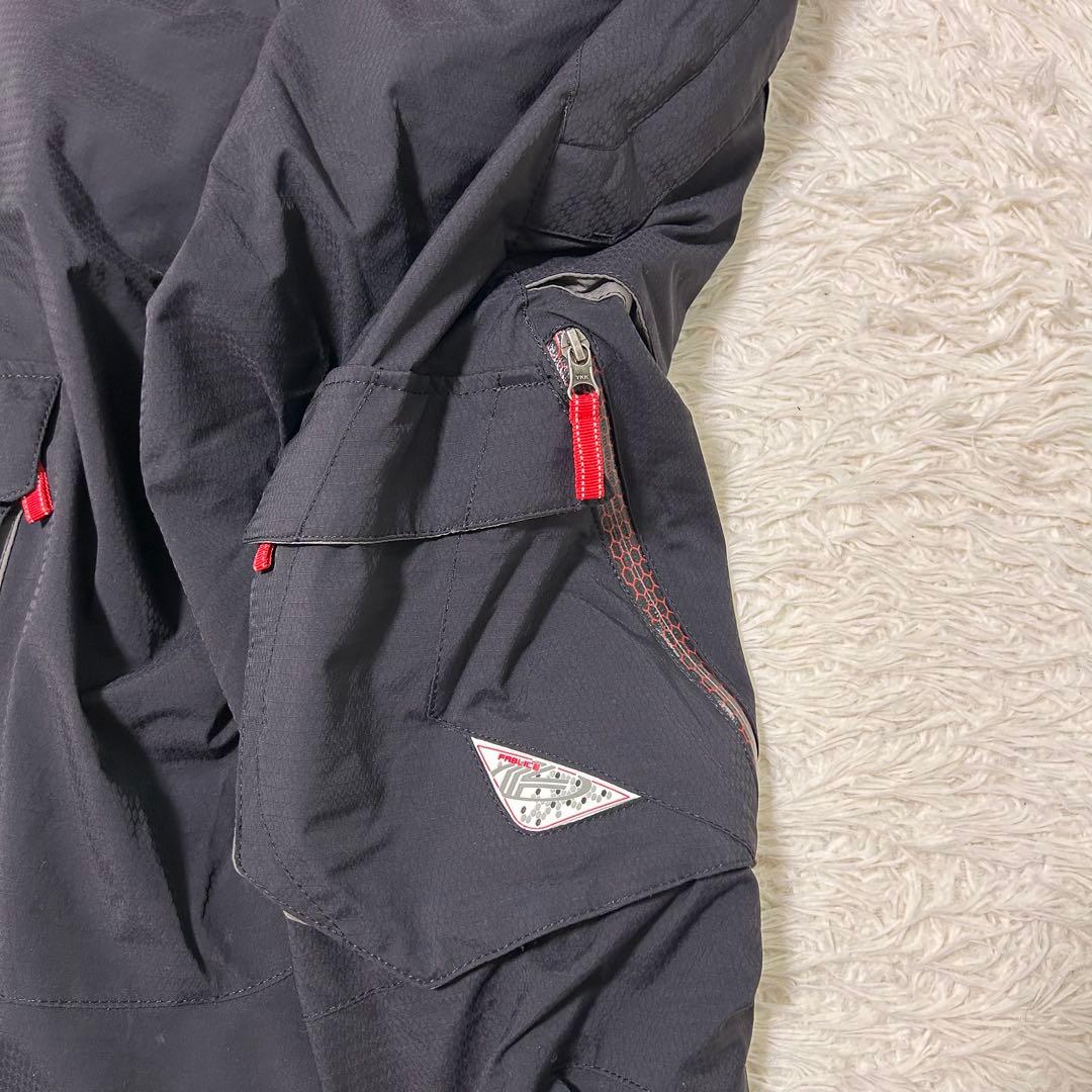 【美品】FABLICE ファブリス スキーウェア 上下 シンプル ブラック M