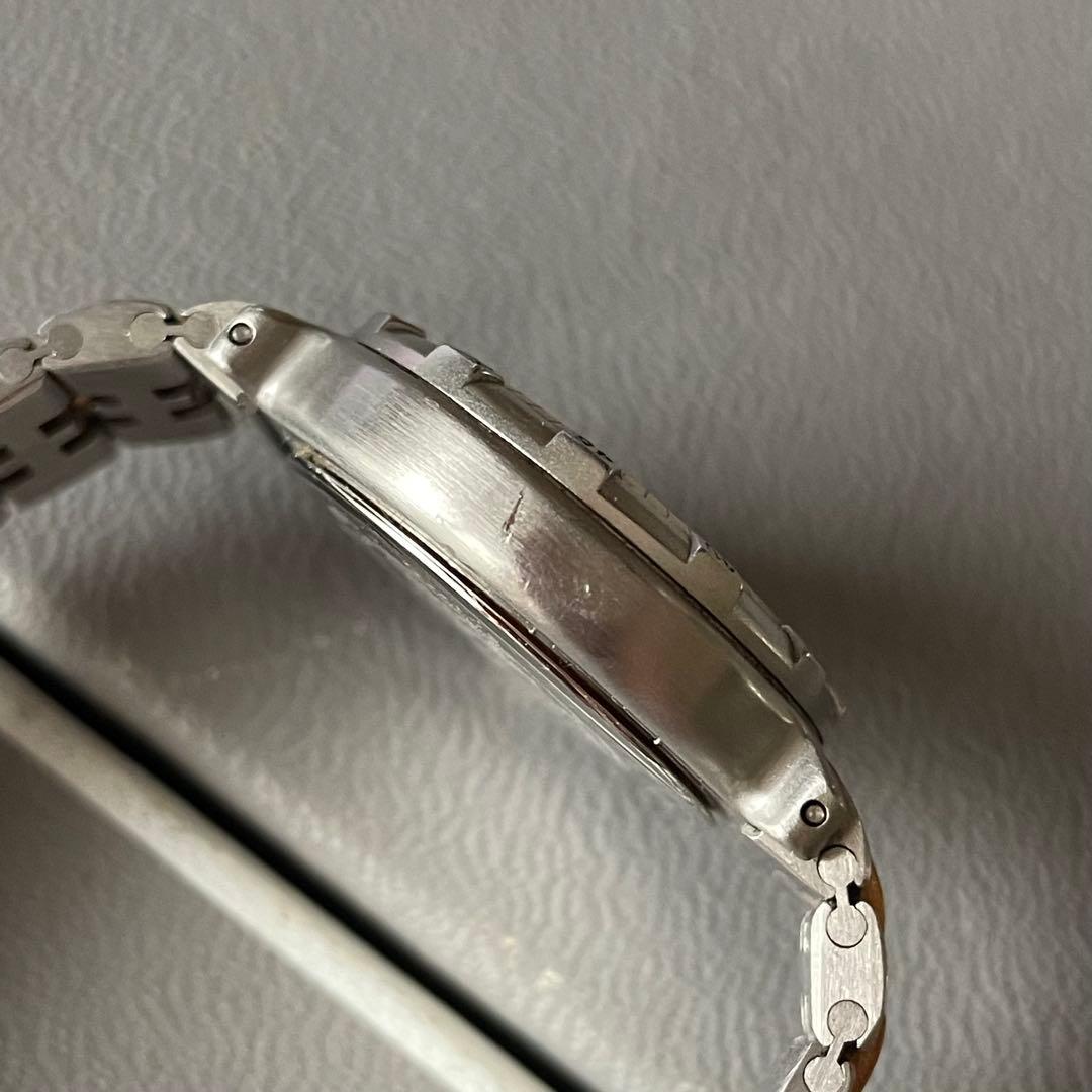 HERMES キャプテンニモ　クオーツ時計 シルバー ゴールド　レディース