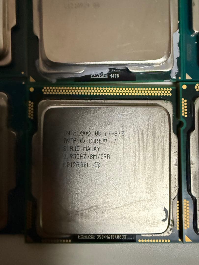 Intel CPU セット 9個　i7 i5 i3 まとめ売り　インテル