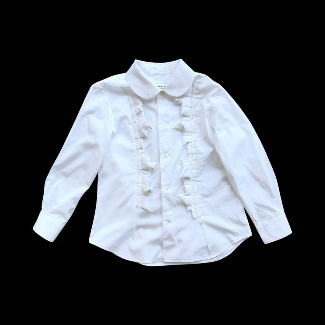 コムデギャルソン　白丸襟　長袖シャツ　美品