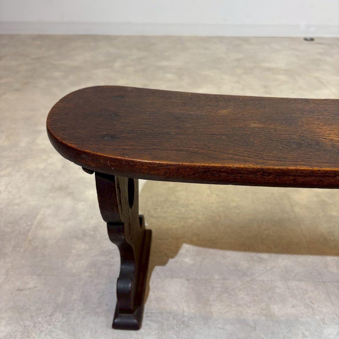 江戸　天然木 脇息 時代 木製 肘置 肘掛 将棋 囲碁 料亭 和家具 旧家蔵出