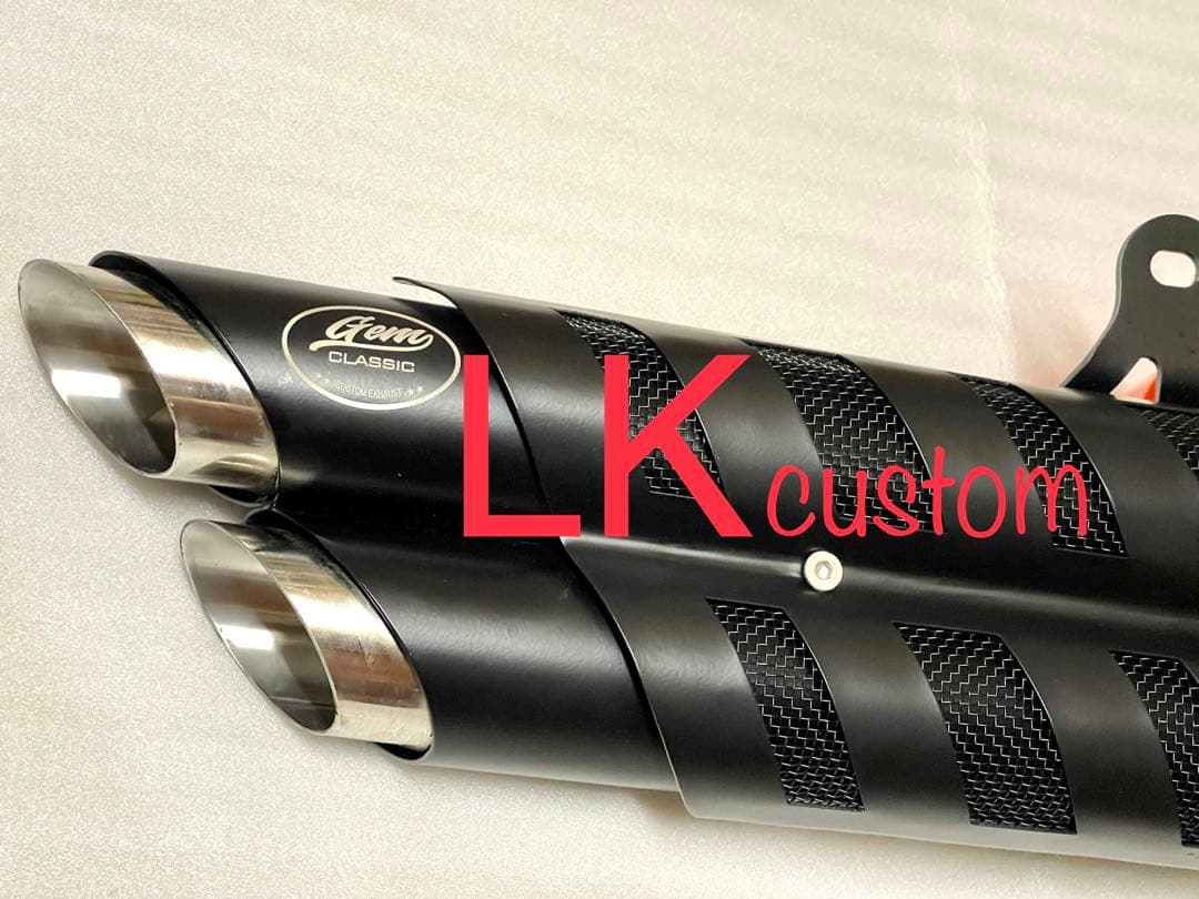 セール中　レブル250 2023年〜用マフラーgem speed製 V3