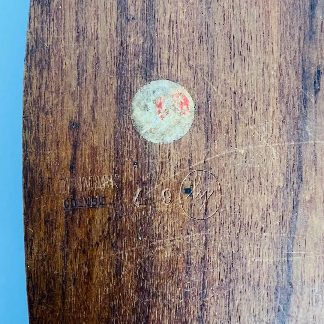 Laur  木製トレー 刻印＆当時デカール残存 ヴィンテージ