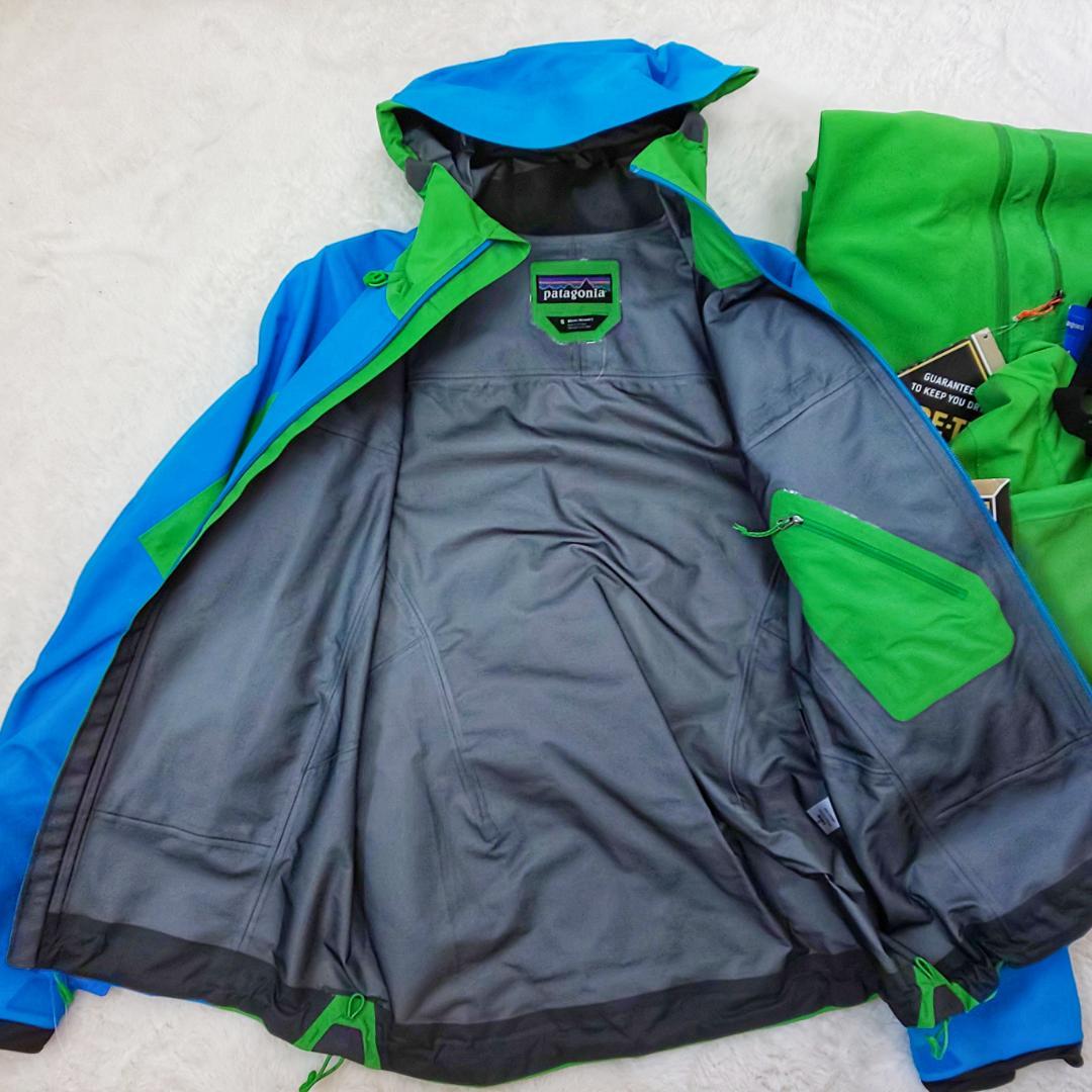 【未使用品】patagonia スーパーアルパインジャケット ＆ ビブ メンズS