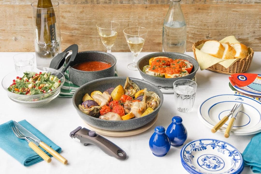 新品！ Ballarini ヴィンチ 5pcs フライパン＆鍋セット IH対応