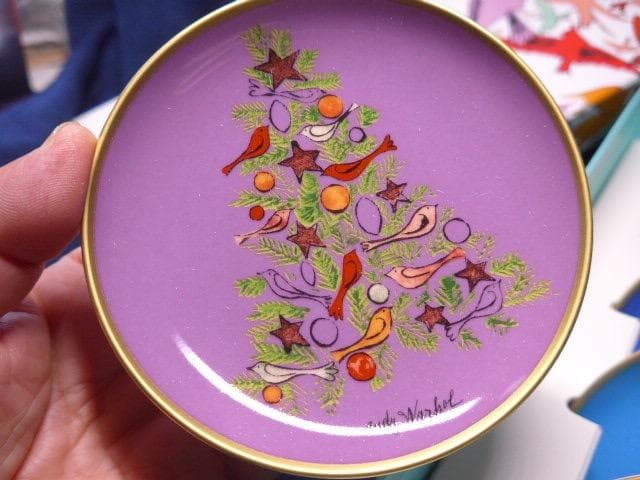 2022年のTIFFANY× アンディ・ウォーホル グリーティングミニプレート