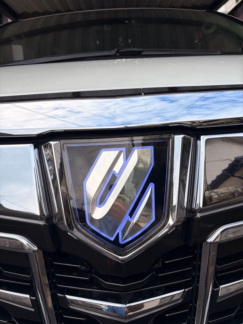 【超レア！】30アルファード後期専用 光るエンブレム