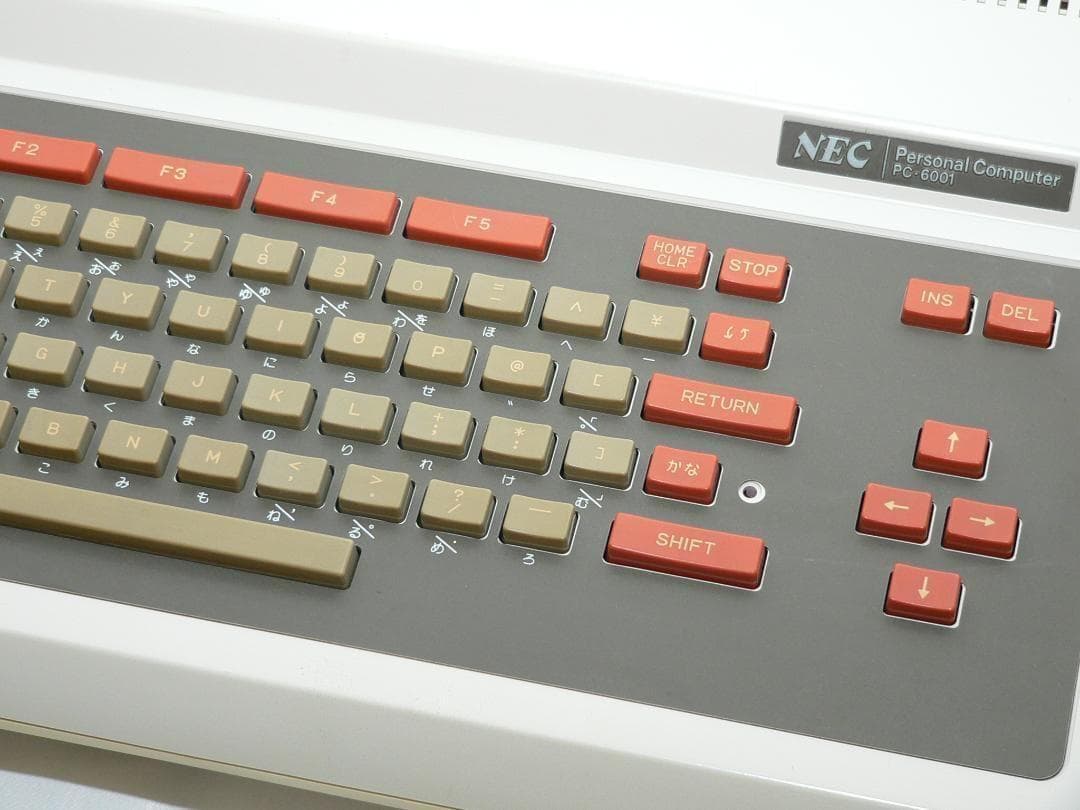 NEC PC-6001 本体 フルメンテナンス レトロパソコン 動作品