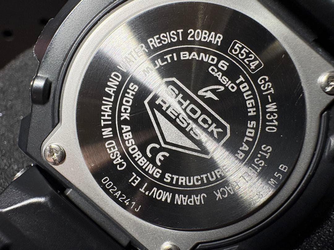 ★G-SHOCK G-STEEL GST-W310 電波ソーラー タフソーラー