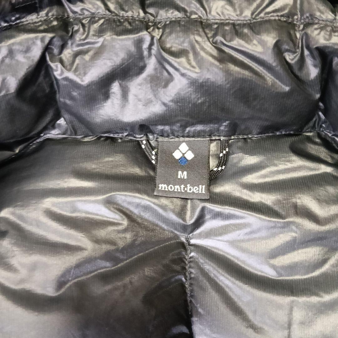【未使用級】montbell ブラック スペリオダウンパーカー 800フィル