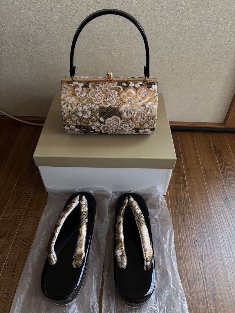 赤色　振袖フルセット　25品目