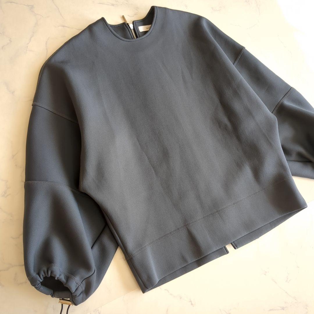 近年✨️Ujoh ウジョー バックジップ プルオーバー バルーンスリーブ 日本製