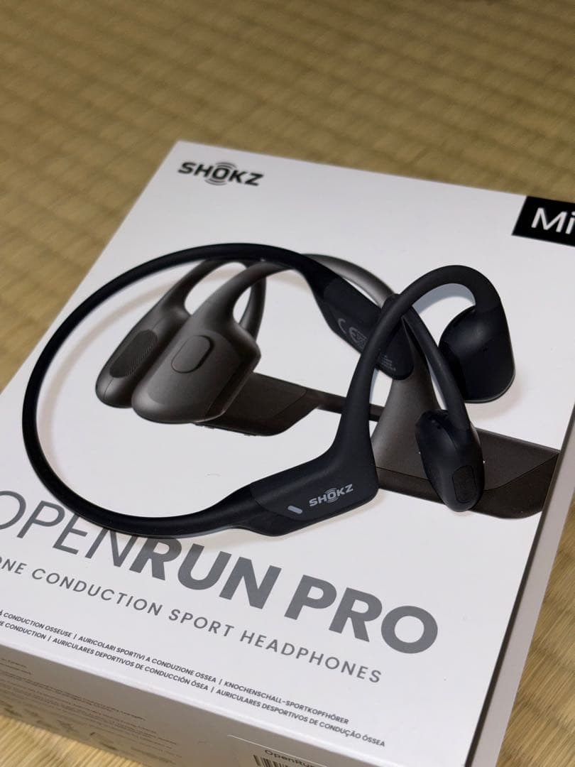 SHOKZ OPENRUN PRO 骨伝導イヤホン Mini