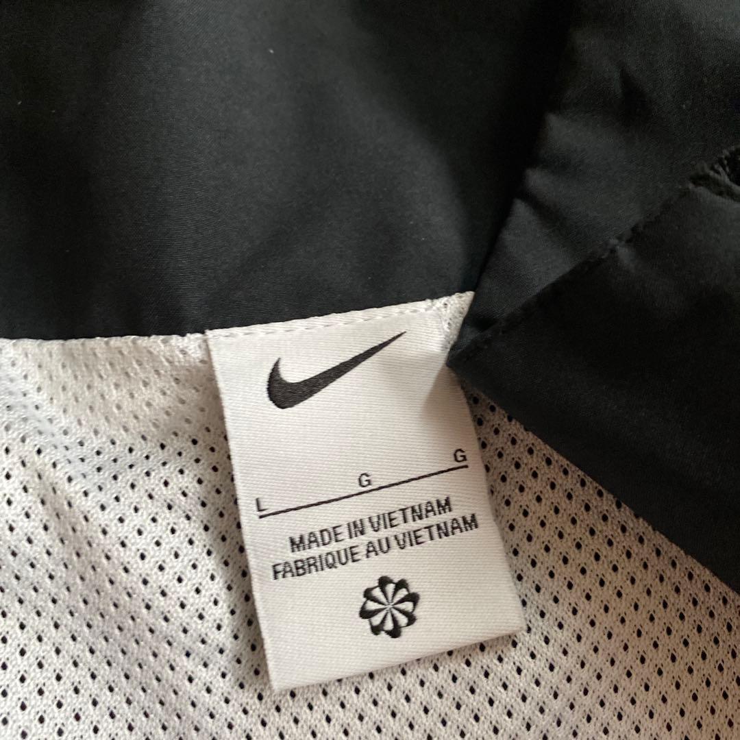 @NIKE ウーブン　上下セットアップ　L 黒　白