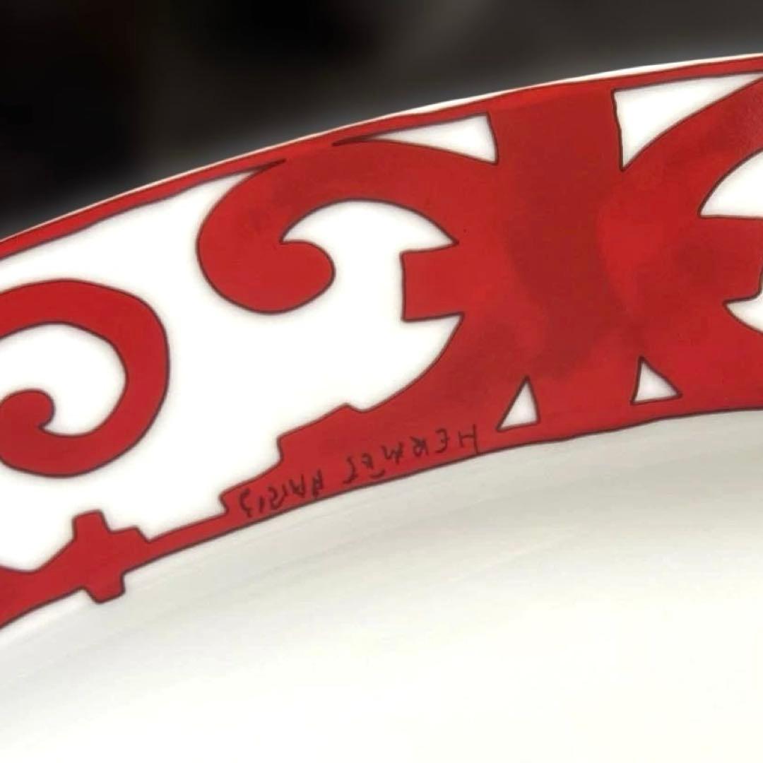 エルメス プレート オーバル　大皿 ガダルキヴィール　レア　37cm