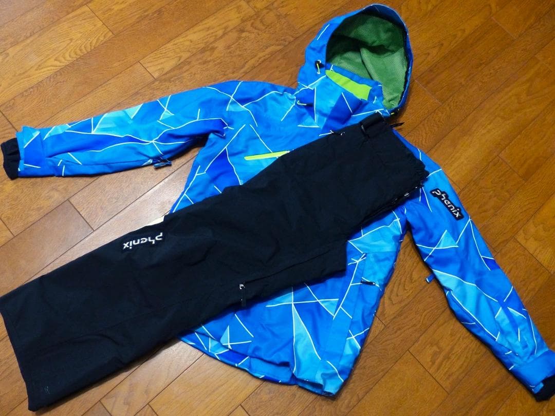 送料込 美品★Phenix スキーウエア ジャケット パンツ 上下 セット M