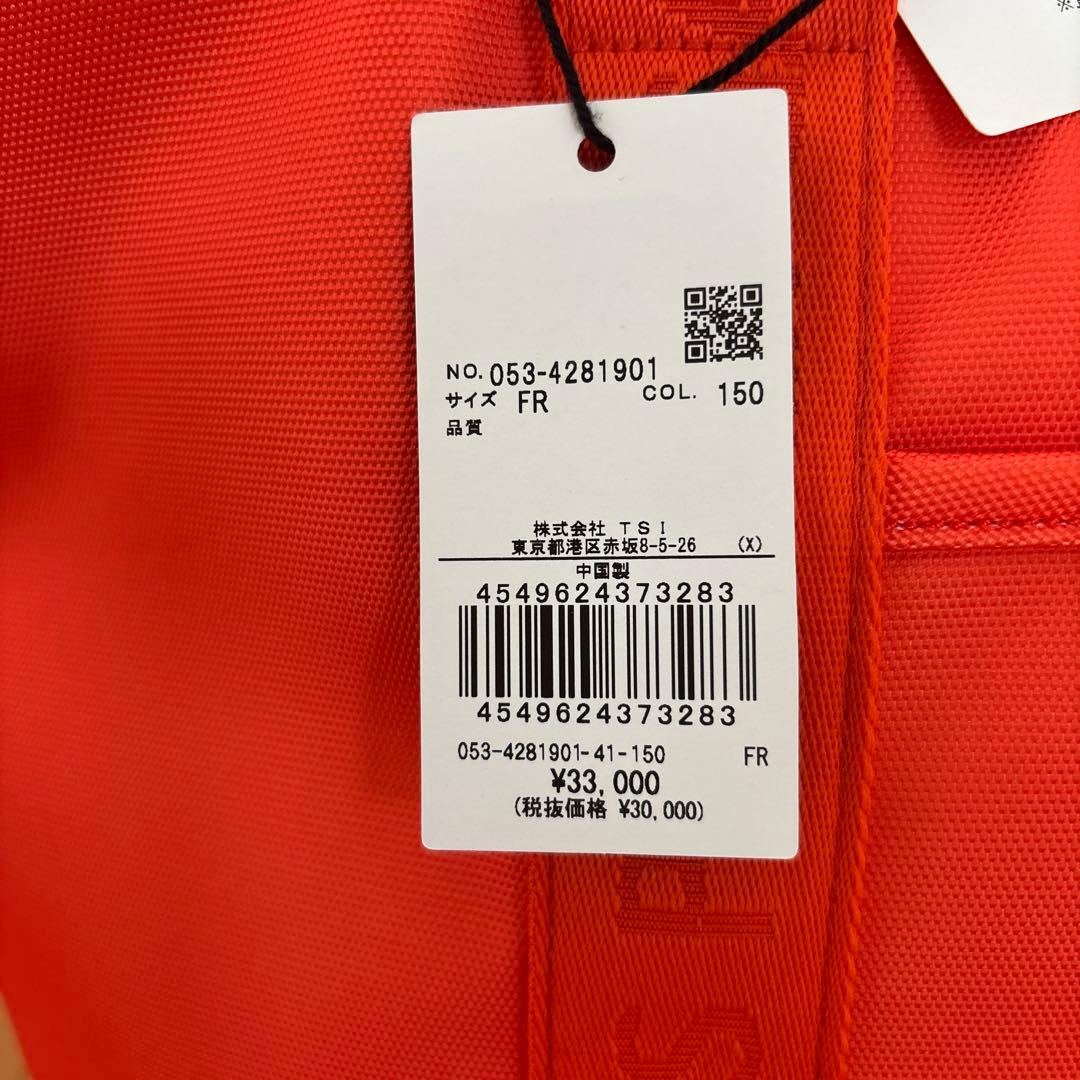 PEARLY GATES オレンジ トートバッグ