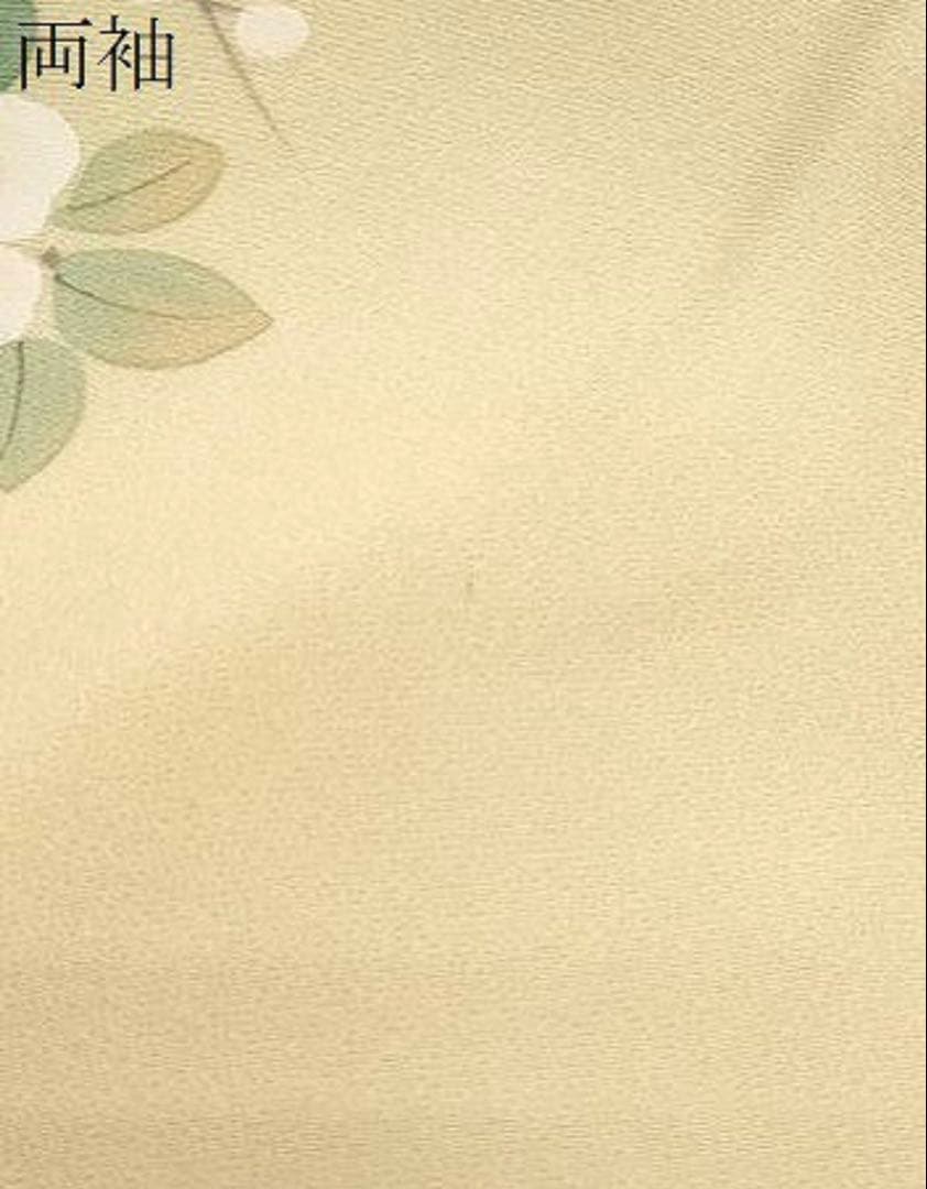 専用　4点フルセット　正絹訪問着　袋帯　帯揚げ　帯締め　手描き