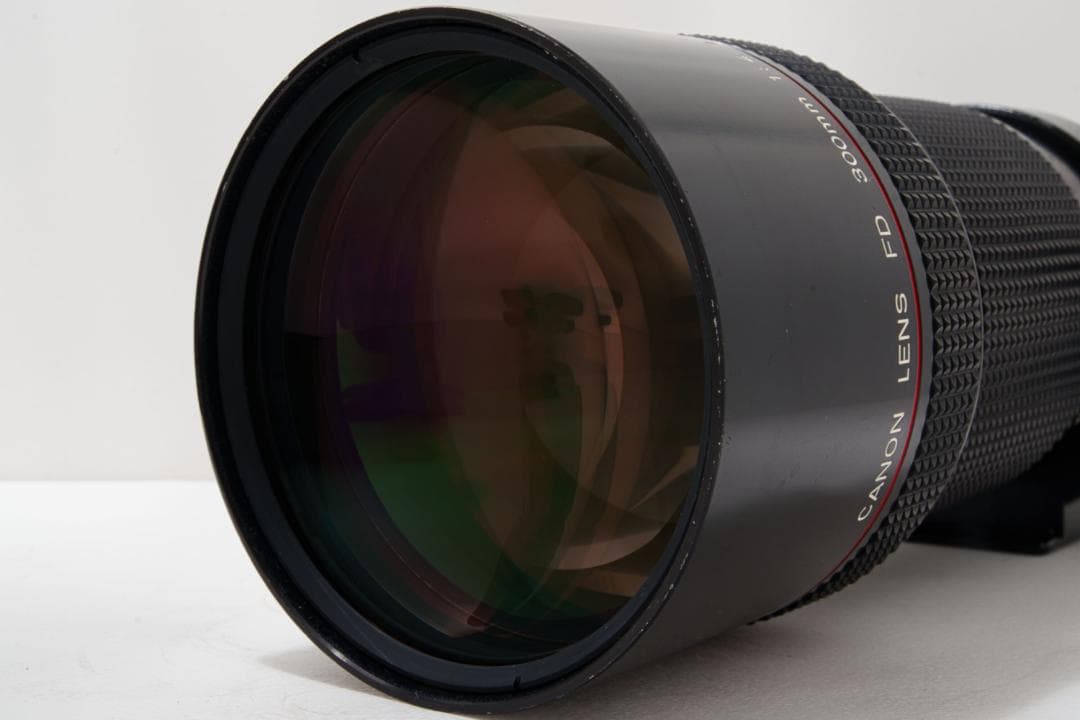【美品完動】CANON キャノン New FD 300mm F4 L