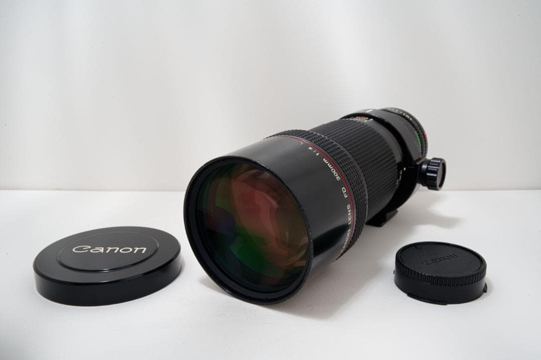 【美品完動】CANON キャノン New FD 300mm F4 L