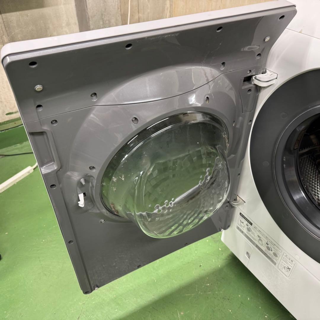 118 関東配送　ドラム式洗濯機　11キロ　6キロ　極美品　左開き　半年保証