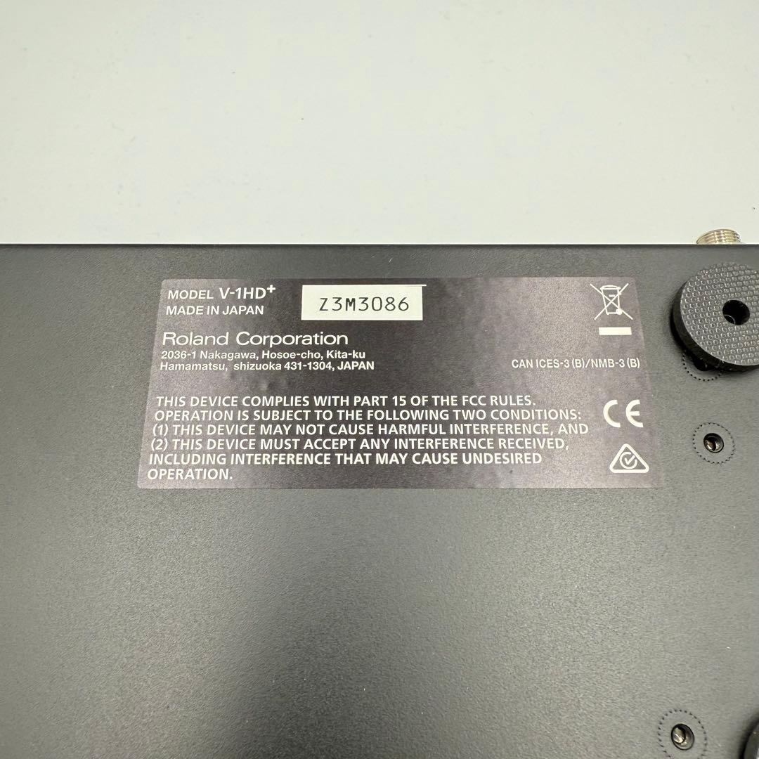 【ほぼ未使用！】 Roland ローランド V-1HD+ ビデオ スイッチャー