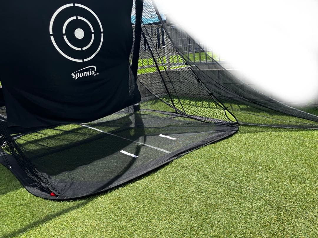 Spornia ゴルフネット シャンク防止ネット付き