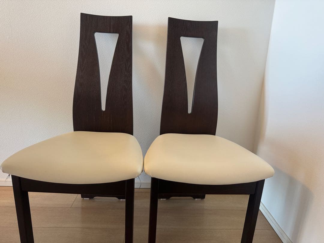 ダイニングチェア：CBL-5260-UG/WH 2/二脚