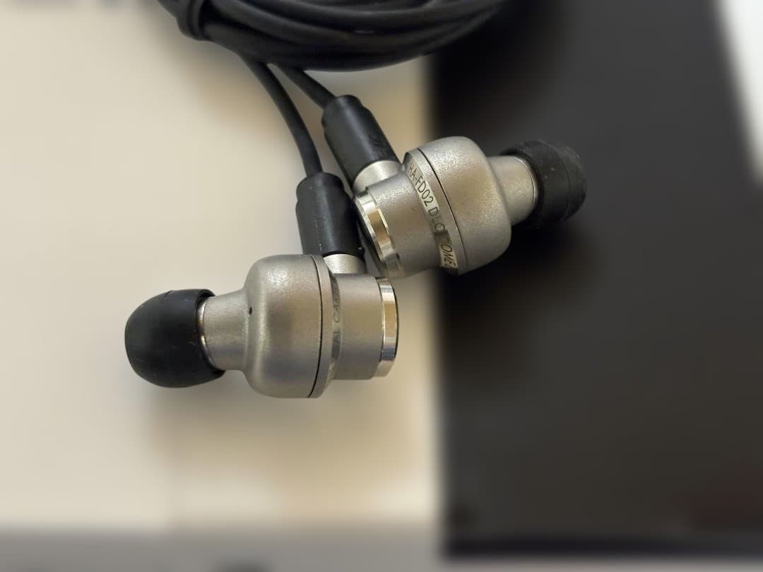 JVC HA-FD02 リケーブル２本＆ケースセット 有線イヤホン