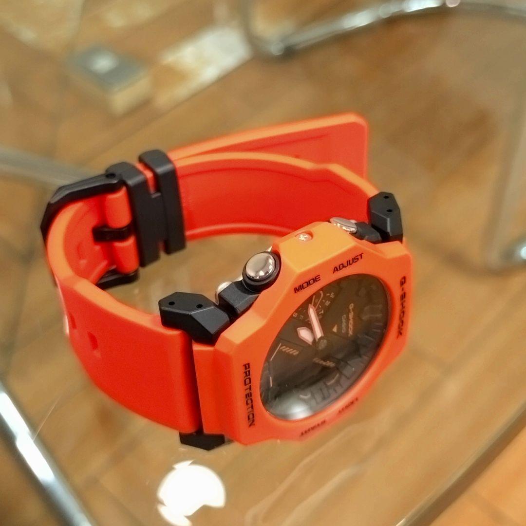 【極美品】CASIO　G-SHOCK　GA-2300FL レスキューオレンジ