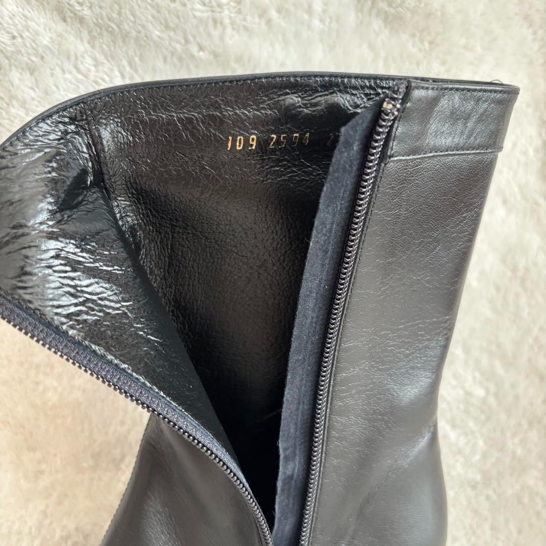 ✨️極美品✨️ BURBERRY バーバリー ショートブーツ レザー 23cm