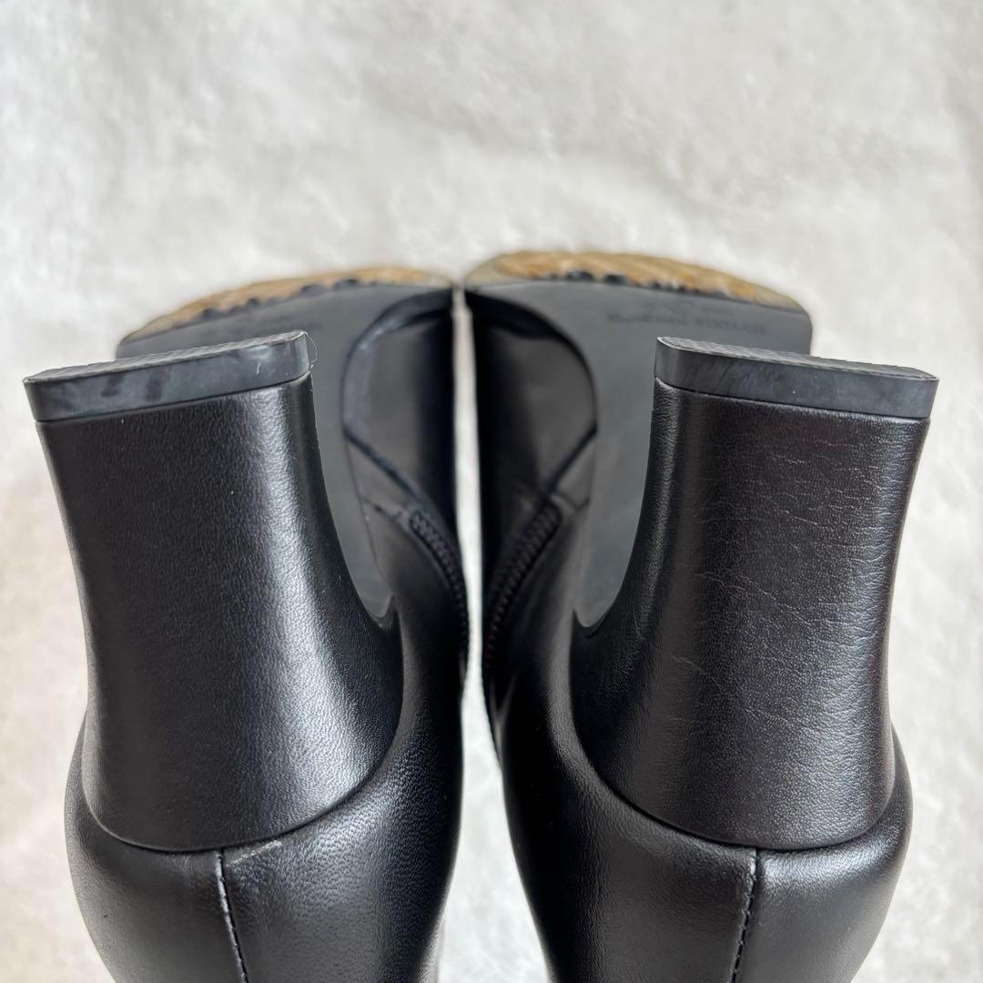 ✨️極美品✨️ BURBERRY バーバリー ショートブーツ レザー 23cm